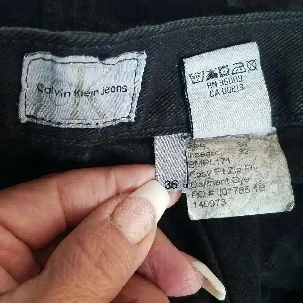 Calvin Klein jeans Men's baggy wide leg 36 - Picture 6 of 10